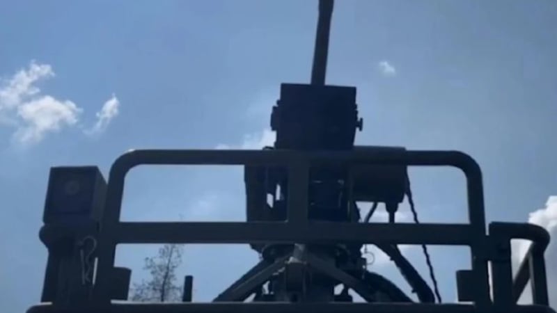 Историческо: Боен робот на украинския отряд "Кара небесная" унищожи руски позиции