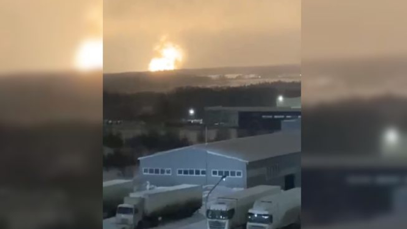 Мощна експлозия и пожар в руски завод за ракети и компоненти за ядрени оръжия ВИДЕО 