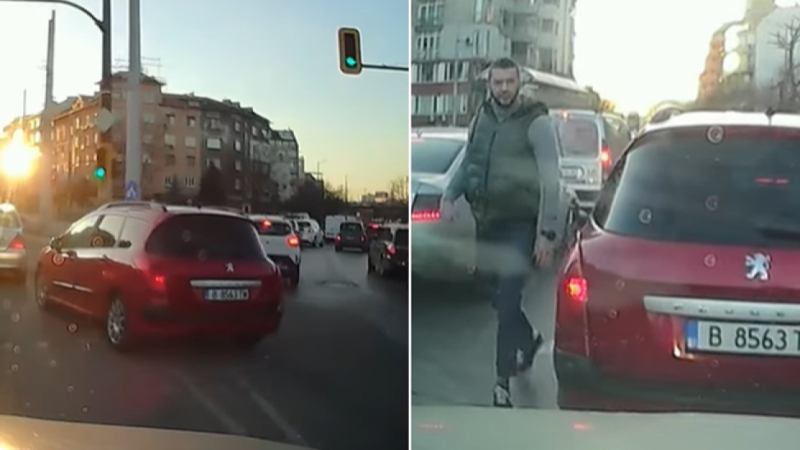 Такава наглост в София не сте виждали, този шофьор мина всички граници СНИМКИ