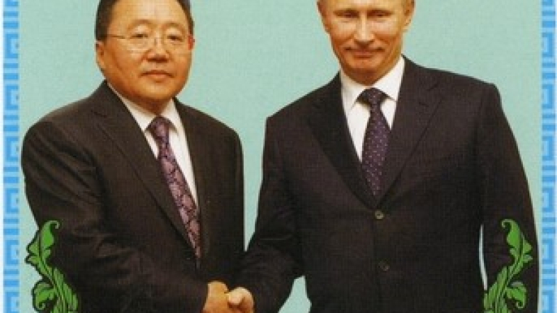 Монголският президент се подигра на Путин, показа КАРТА с малката Русия
