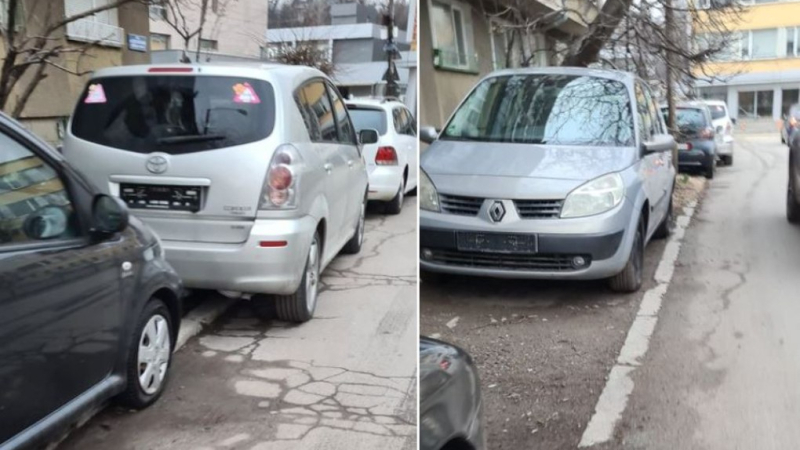 Война: Грозна вандалска проява срещу автомобили в София
