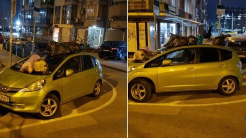 Шофьор паркира по малоумен начин колата си в столицата, ще повърнете от отмъщението 