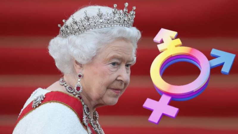Пълен шок! Смениха кралица Елизабет II с транссексуални проститутки