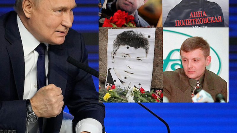 Знаковите убийства в режима на Путин