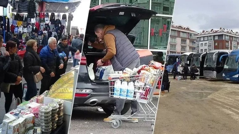 Магазинер от Одрин: Тълпи българи заливат пазара, изкупуват всичко, лирата пак се срина СНИМКИ
