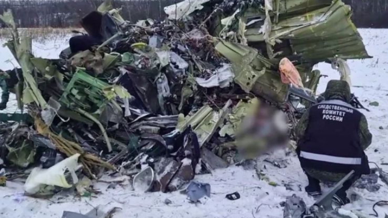 Русия дава на Украйна телата на загиналите от разбилия се Ил-76 
