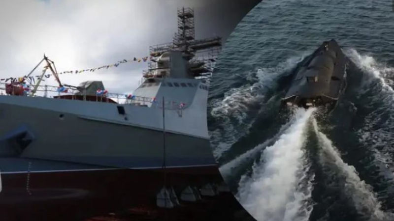 Украински дронове са ударили легендарния руски патрулен кораб "Сергий Котов"