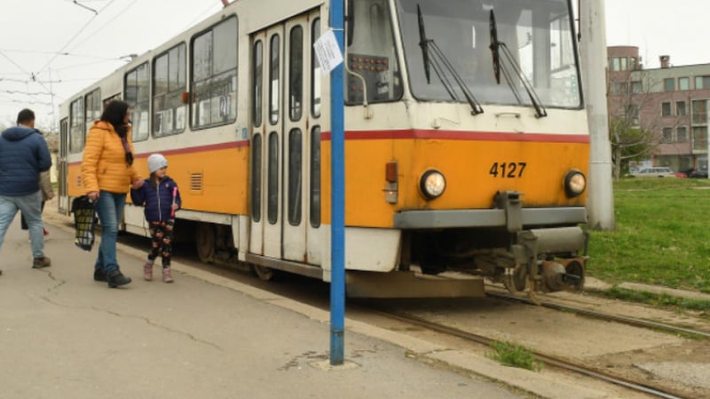 След над 20 г. възродиха трамвайна линия в София СНИМКИ