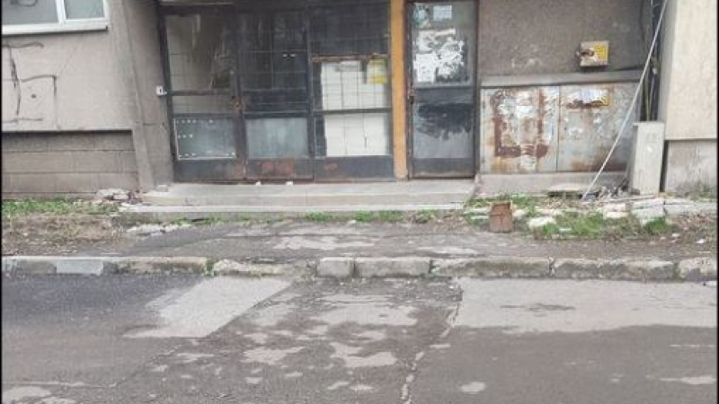 Ужасяваща гледка се появи пред блок в София СНИМКИ