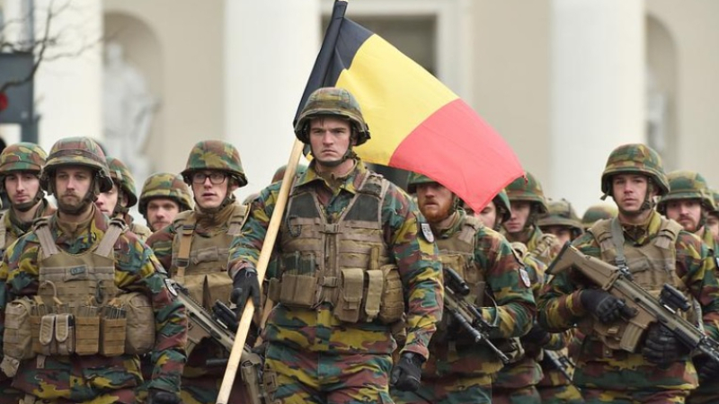 Белгийски генерал: Войниците ще трябва да хвърлят камъни