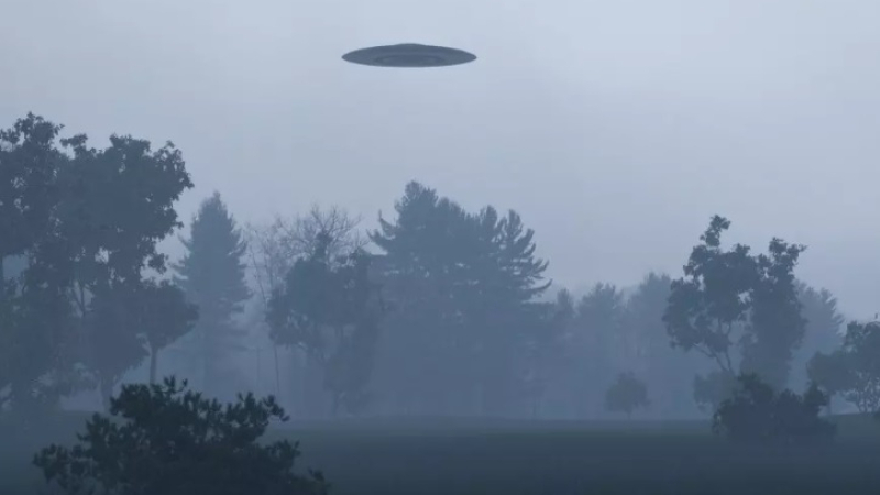 Мъж хвана на ВИДЕО мистериозно НЛО, прелетяло над дома му