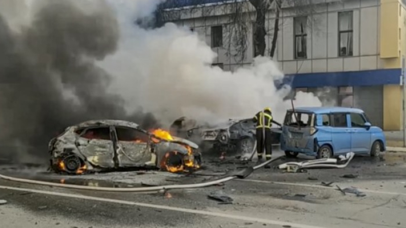 Нов обстрел: Въздушна тревога и експлозии в Белгород тази нощ ВИДЕО
