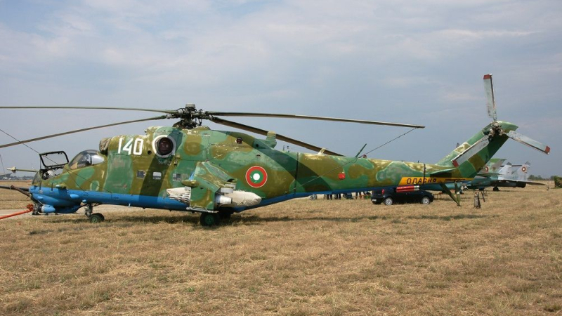 Киев отказал български бойни вертолети Ми-24