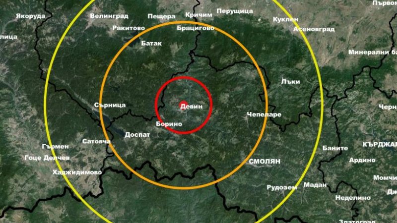 Земетресение стресна тази част на България в ранни зори СНИМКИ