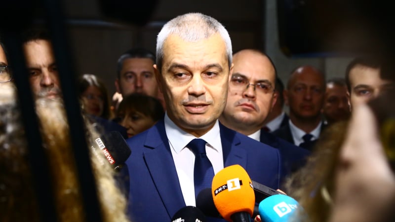 Костадинов обяви шансовете за правителство с третия мандат