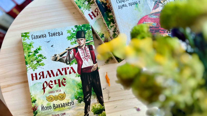 Заветът на „Нямата рече“  зазвучава отново в третата книга от обичаната поредица за любовта към българското на Галина Танева 