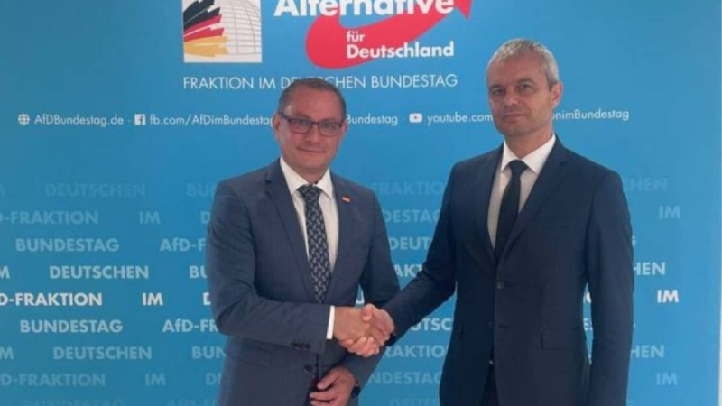 Костадин Костадинов: Възраждане категорично ще работи заедно с "Алтернатива за Германия"