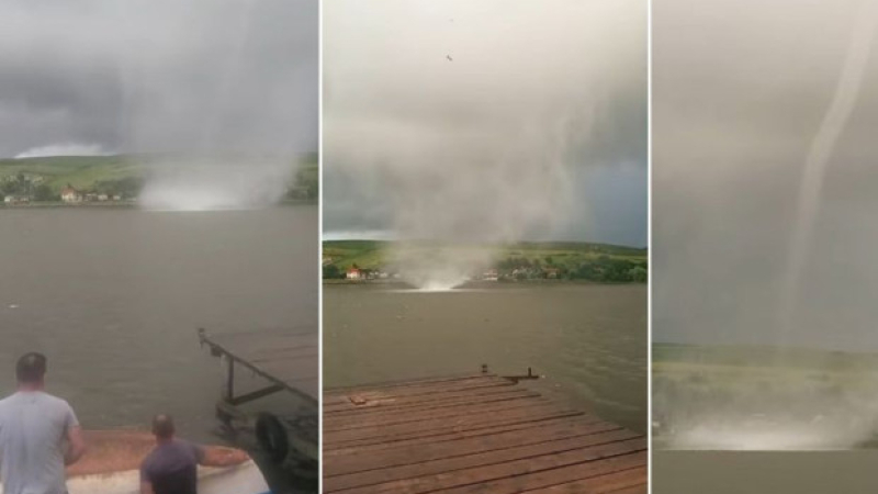 Рядък феномен на езеро в Румъния изплаши местните 