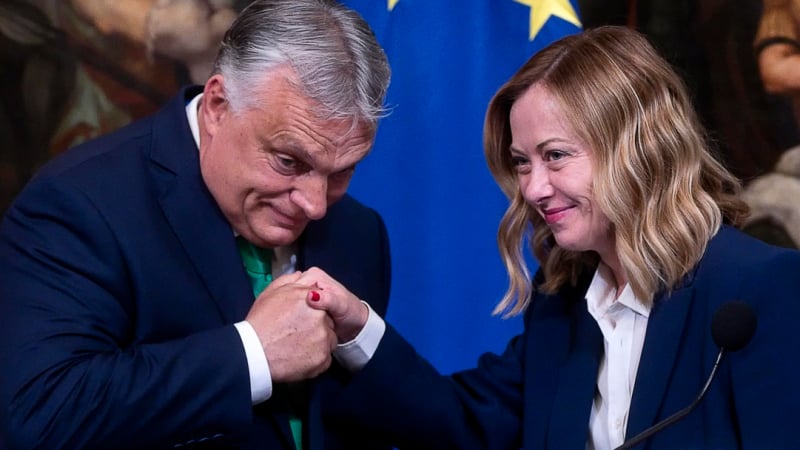 “Леко възмутен”: Мелони рекетира без успех Орбан