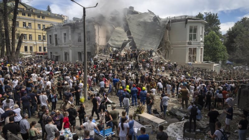 Ден на траур в Киев след ужасяващата атака