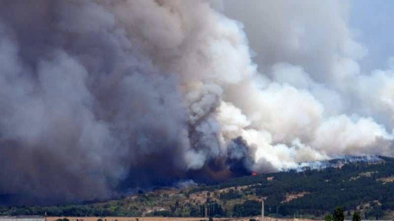 Огнен ад от Северна Македония пълзи към България, обявена е тревога