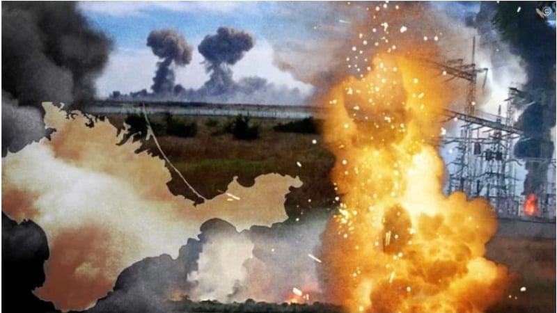 ВСУ громят интензивно руската ПВО в Крим преди пристигането на F-16