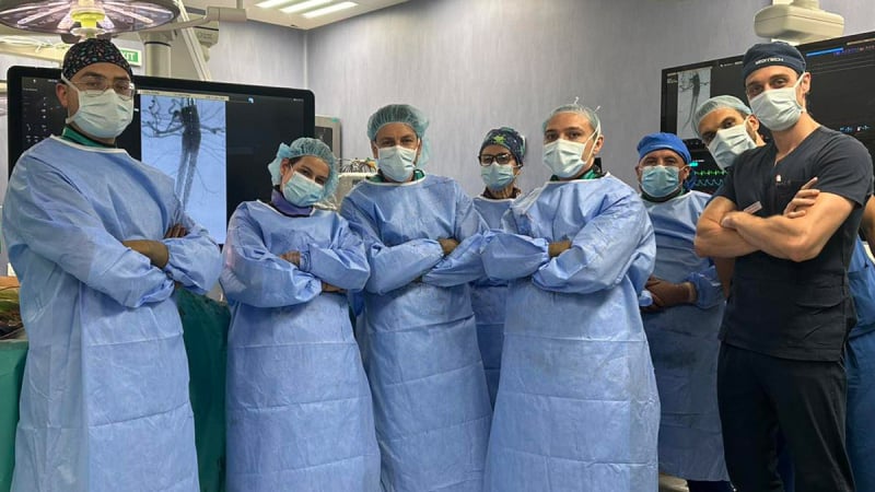 Мъж, с аневризма на коремната аорта оцеля благодарение на своевременната намеса на мултидисциплинарен екип хирурзи в "Сърце и Мозък"