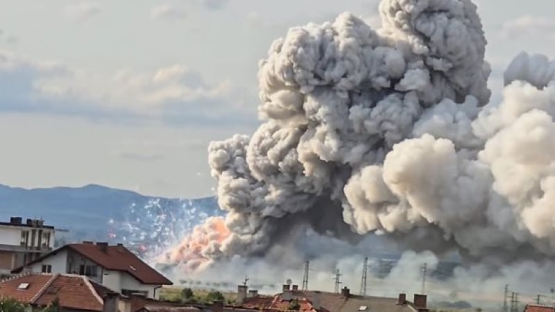 РЗИ с новина от последните минути за въздуха в Елин Пелин след експлозиите