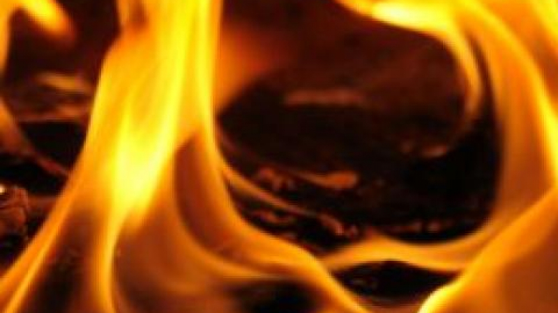Семейство пенсионери гине в пожар