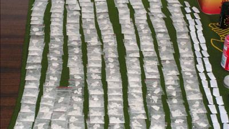 Сгащиха Сашо Макса в Колумбия за притежания на кокаин