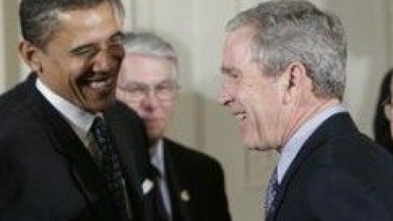 Буш покани Обама в Белия дом