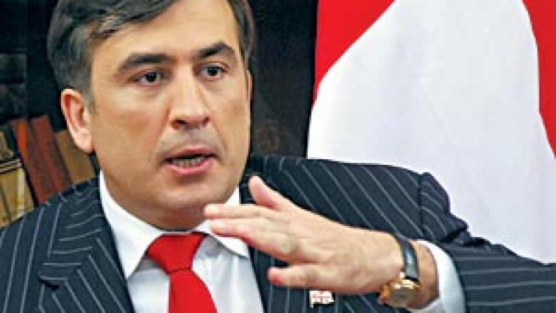 Стрелба по кортежа на Саакашвили и Качински в Грузия
