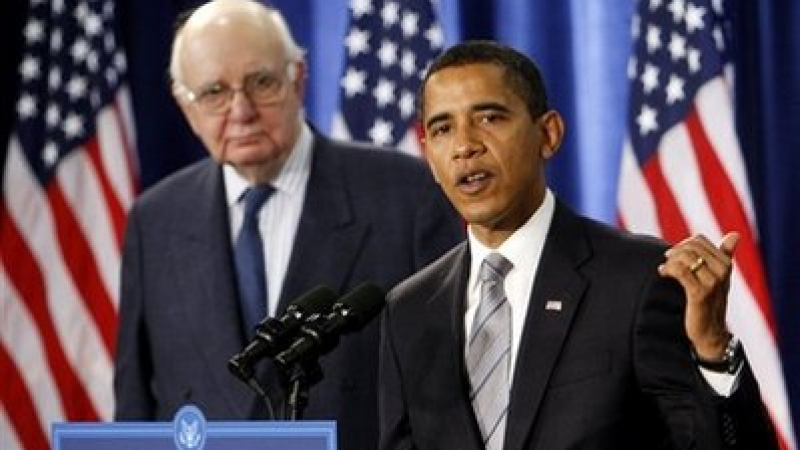 Пол Волкър ще ръководи икономическите съветници на Обама