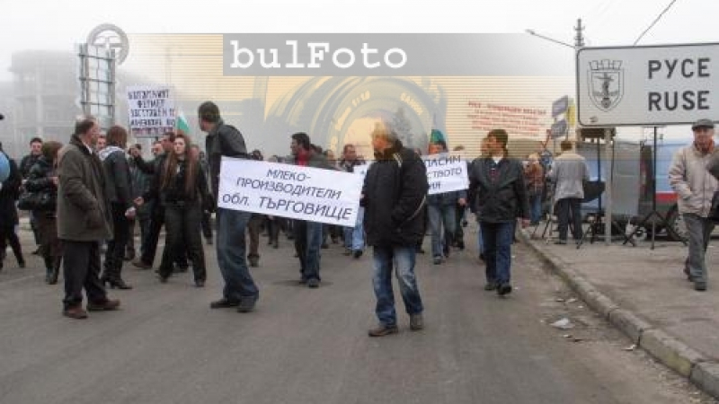 Млекопроизводители затварят граничния пункт на Дунав мост за 6 часа