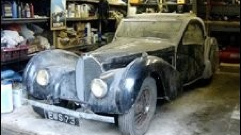 Автомобил Бугати от 1937г. продаден за 3,4 млн. евро