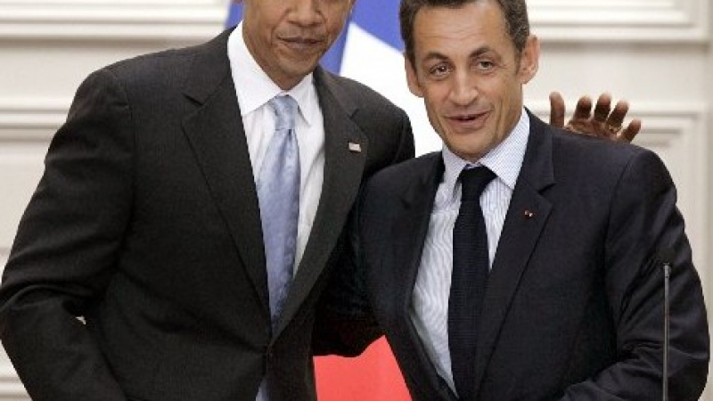 Обама и Саркози ще си сътрудничат в борбата с тероризма 