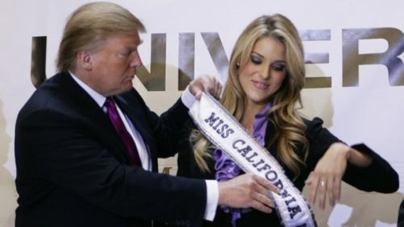 Тръмп отне титлата на “Мис Калифорния”