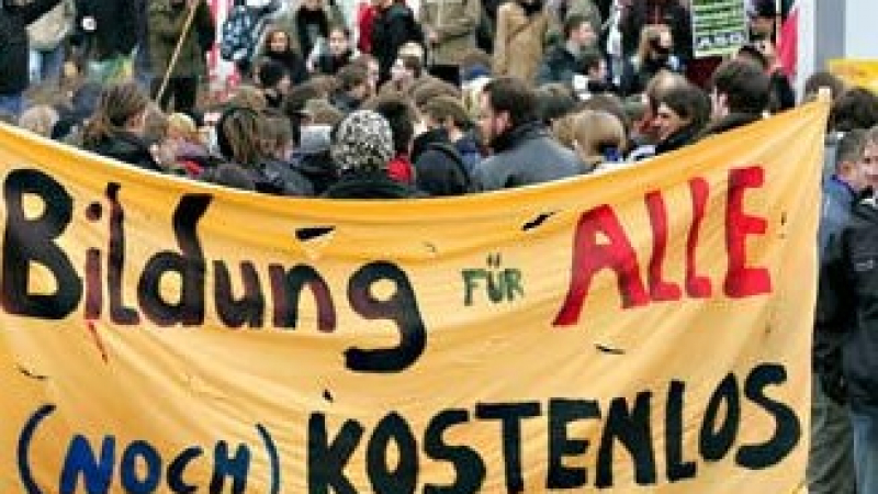 В Германия на стачка излязоха... учениците 