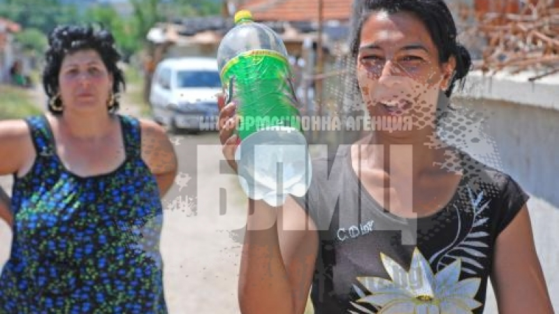 Всеки втори от циганската махала в Хасково краде вода 