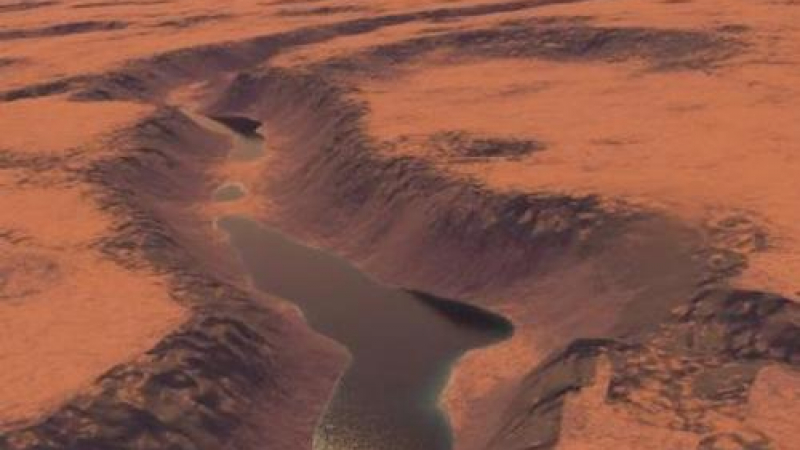 Учени откриха на Марс следи от древно пресъхнало езеро
