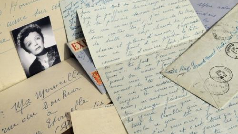 Продадоха любовни писма на Едит Пиаф за 67 000 евро