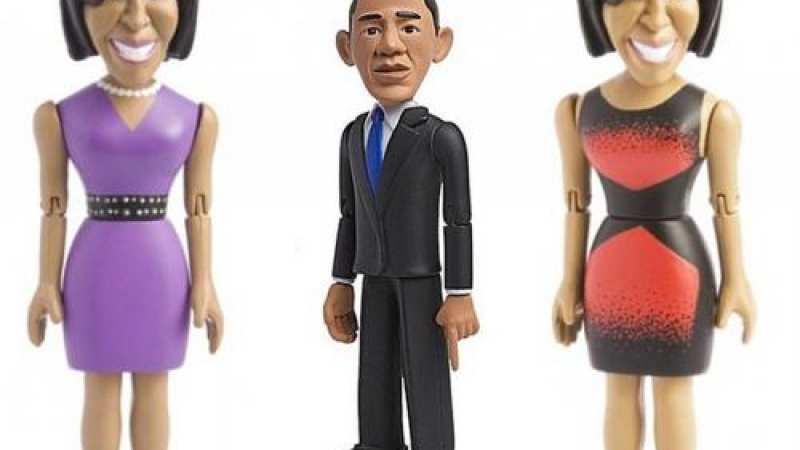 Мишел Обама - кукличка