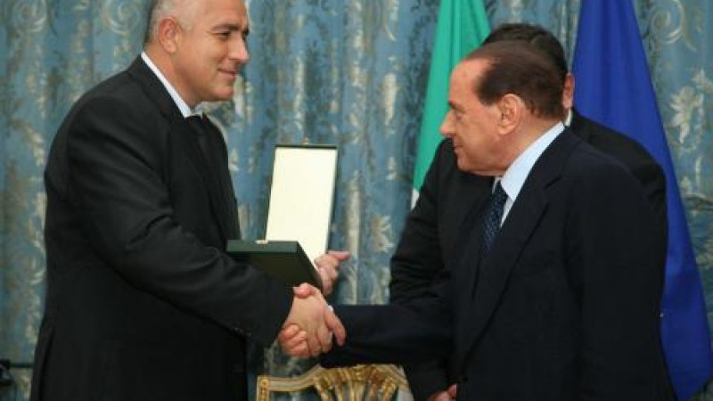 Берлускони: Европейските лидери очакват много от ГЕРБ 