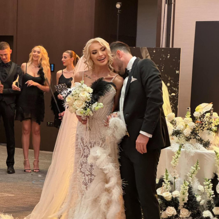 След сватбата с милионера: Анита на Рачков бяга в Америка заради...