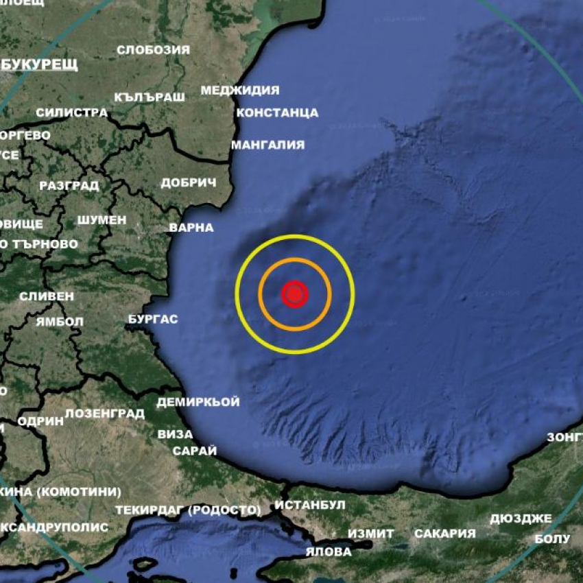 В ранни зори: Силно земетресение в Черно море!