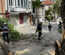 Ураганен вятър причини голяма беля в Хасково, викат пожарни по спешност