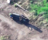 Украински дрон унищожи руски наземен робот ВИДЕО