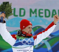 Симон Аман е първият олимпийски шампион във Ванкувър