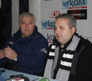 Коко Динев привика треньорите на среща в София