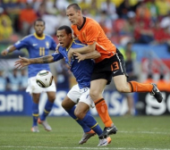 Холандия - Бразилия 2:1, мачът по минути